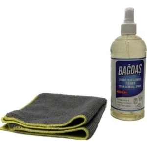 2'li Set Koltuk Kumaş Ayakkabı Çok Amaçlı Leke Çıkarıcı Sprey 400 ml ve Miktofiber Bez 30 x 30 cm