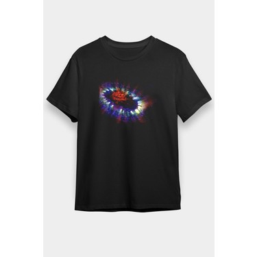 Zoka Wear Supernova Siyah Unisex Ti ort T Shirt Fiyat