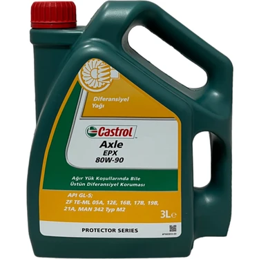 Castrol Axle Epx 80W-90 Diferansiyel Yağı 3 Litre Fiyatı