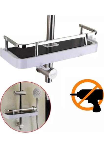 Lüx Model Banyo Duş Organizeri Sabunluk Şampuanlık fiyatları