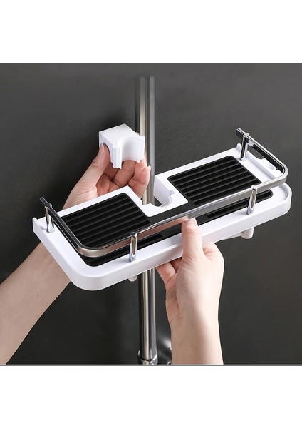 Lüx Model Banyo Duş Organizeri Sabunluk Şampuanlık fırsatları