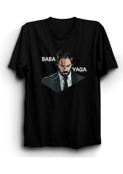 Zoka Wear Unisex John Wick Babayaga   Tasarım Baskılı Tişört