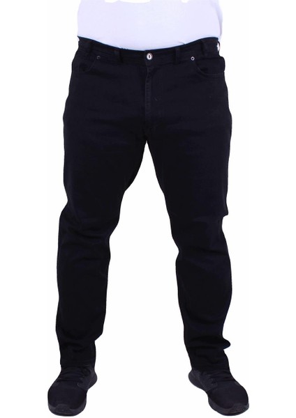 Mocgrande Büyük Beden Kot Pantolon Power Lycra Madrid 11900 Sıyah