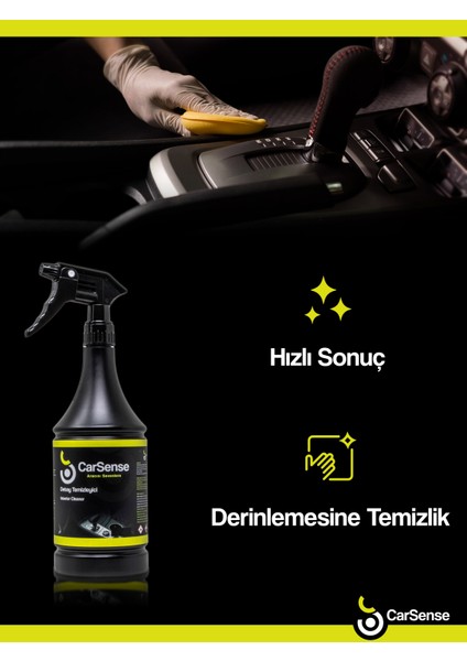 Detay Temizleyici Araç Içi Temizleyici 1000 ml + Detay Fırçası Hediyeli