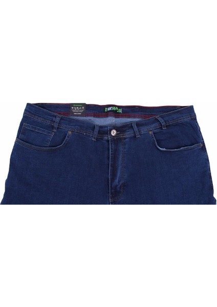 Mocgrande Büyük Beden Kot Pantolon Power Lycra Madrid 11900 Koyu Mavı fırsatları