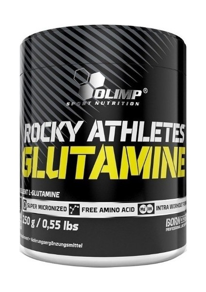 Rocky Athletes Glutamine 250 gr