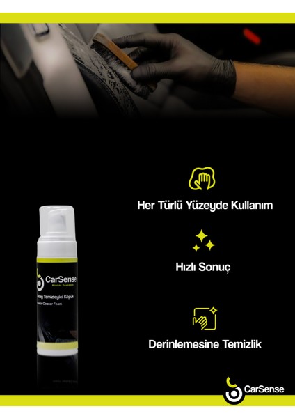 Araç Içi Temizleme Köpüğü 150 ml