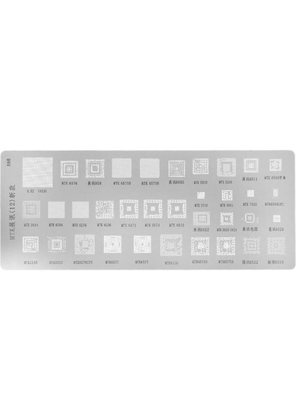 Mtk A90 Evrensel Bga Reballing Entegre Kalıbı Huawei Htc Android
