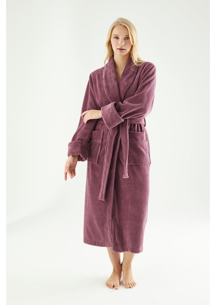 Uzun Şalyaka Triga Bambu Cotton Bayan Bornoz fiyatları