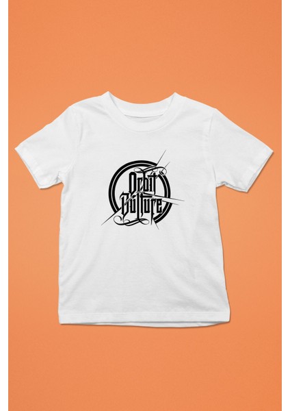 Orbit Culture Baskılı Beyaz Unisex Beyaz Tişört - Tshirt