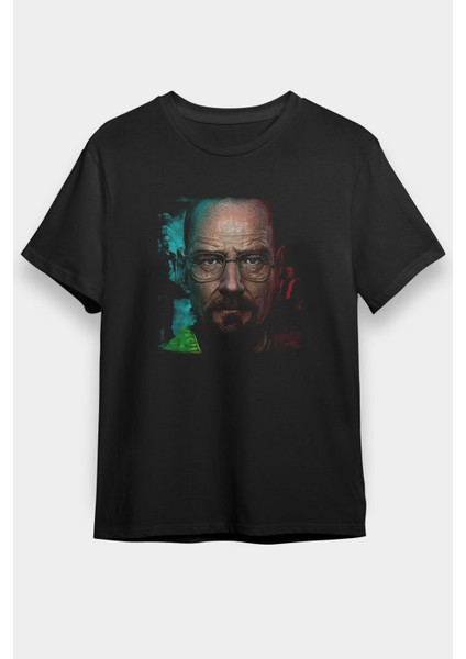 Breaking Bad Heisenberg Siyah Unisex Tişört T-Shirt