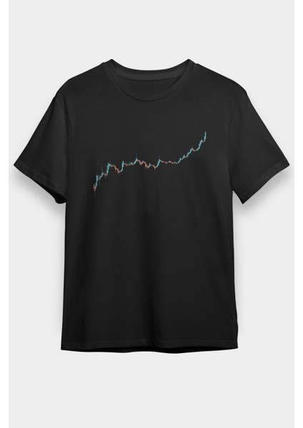 Zoka Wear Binance Baskılı Unisex Siyah Tişört - Tshirt