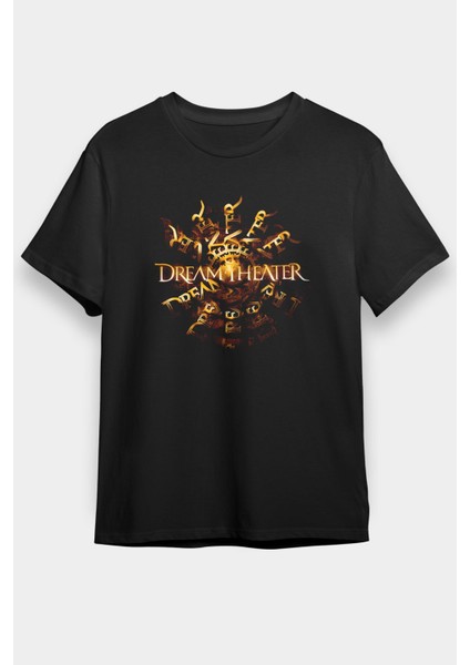 Dream Theater Siyah Unisex Tişört T-Shirt -