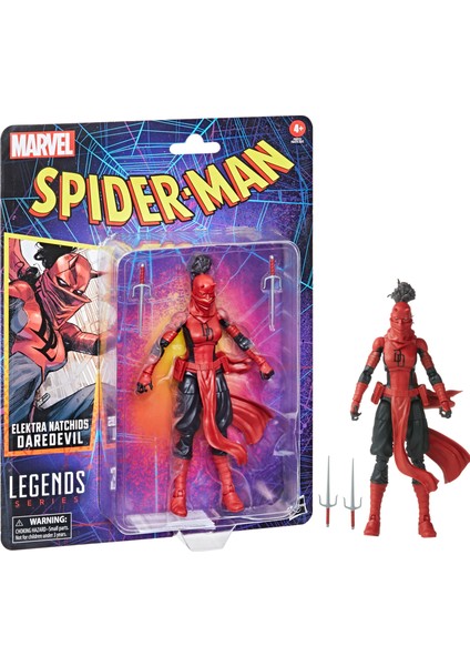 Spider-Man Legends - Marvel Legends Elektra Natchios Daredevil Aksiyon Figürü