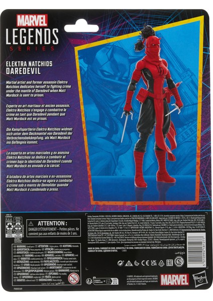 Spider-Man Legends - Marvel Legends Elektra Natchios Daredevil Aksiyon Figürü indirimleri