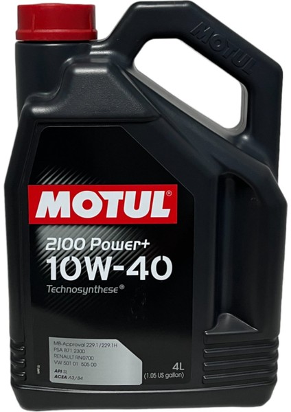 2100 Power+ 10W-40 Motor Yağı 4 Litre
