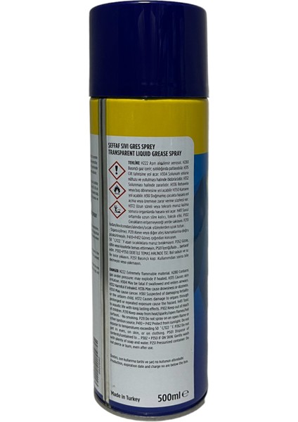 Şeffaf Sıvı Gress Sprey 500 ml