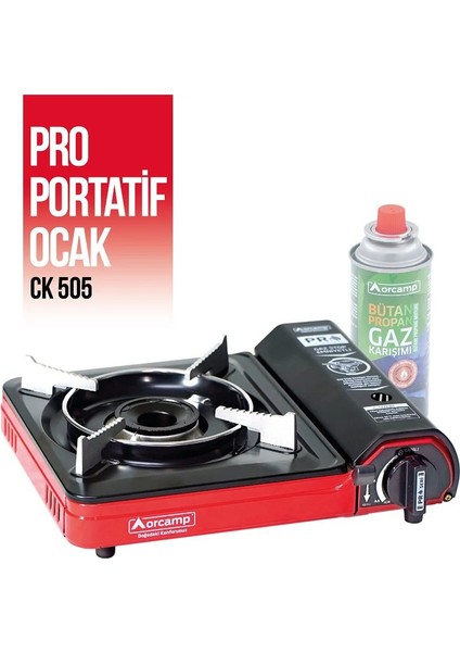 Tekli Portatif Ocak(Gaz Emniyetli)