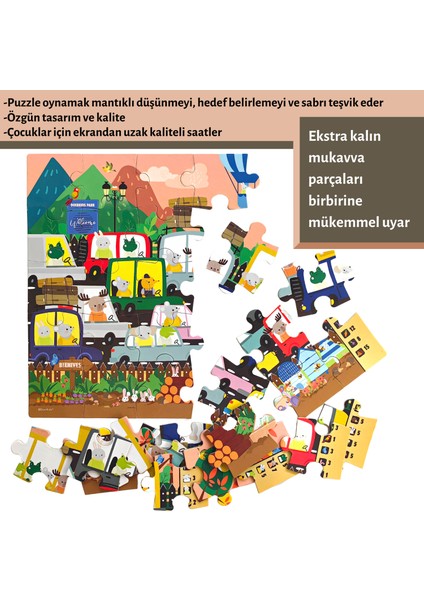 Ara-Bul Park Eğitici Puzzle | 35 Parça 3+ Yaş fiyatları