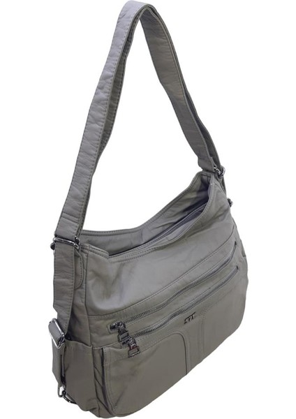 Yıkama Deri Kadın Omuz Sırt Çantası Fonksiyonel Kullanım Bayan Çanta modelleri