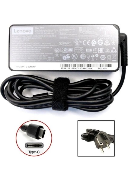 Lenovo Thinkbook 13S G2 Itl 20V9 65W Adaptör Şarj