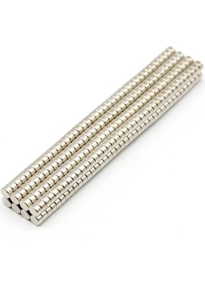 Yuvarlak Neodyum Mıknatıs Magnet - 5 mm Çap - 3 mm Kalınlık