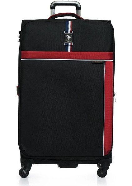 Siyah Kumaş Unisex Büyük Boy Valiz PLVLZ22801AB