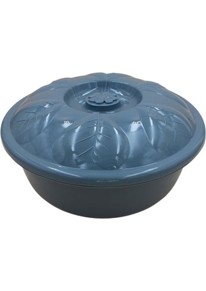 Asude ASD082 Yonca Hamur Leğeni 8lt No2 - Mavi -96