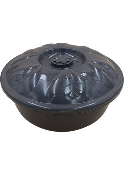 Asude ASD082 Yonca Hamur Leğeni 8lt No2 - Gri -96