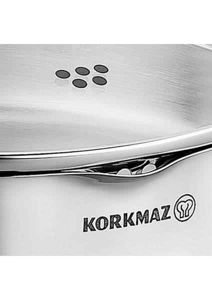 Korkmaz A1968 Aqua 8 Parça Tencere Seti -96 fiyatları