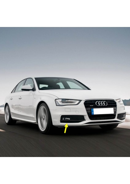 Audi A4 S-Line 2013-2015 Sağ Ön Sis Farı Çerçevesi Kromlu 8K0807682M