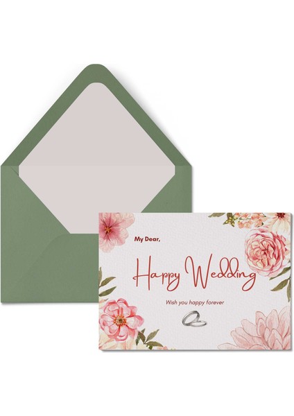 Kartpostal - Tebrik Kartı & Zarf