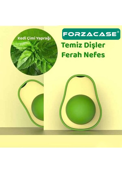 Avokado Kedi Nanesi Catnip Kediler Için Yalama Topu - FC031