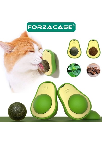 Avokado Kedi Nanesi Catnip Kediler Için Yalama Topu - FC031