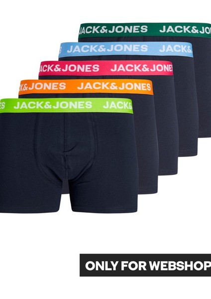 Jacnorman Contrast Trunks 5 Pack