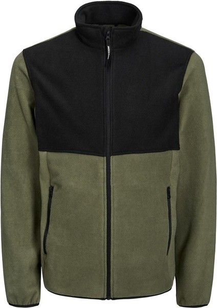 Jack & Jones Jjflame Fleece Jacket Yeşil