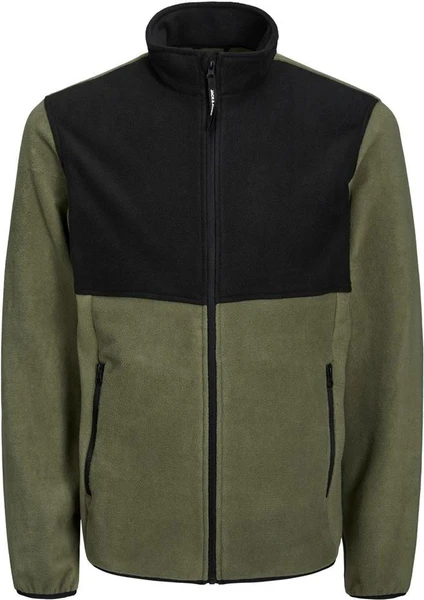 Jack & Jones Jjflame Fleece Jacket Yeşil