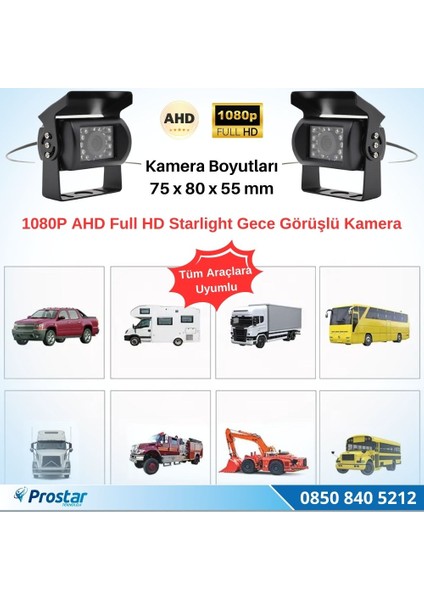 5180 Ledli Ahd 1080P Alüminyum Büyük Boy Gece Görü