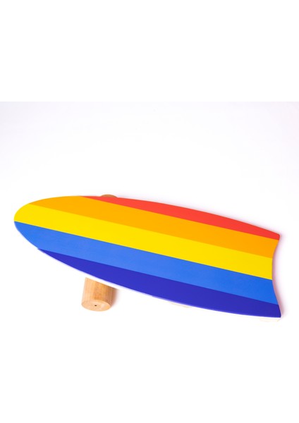 toys Ihlamur Ağacı Ahşap Denge Tahtası - 3kg - Yeşil / Sarı fiyatları