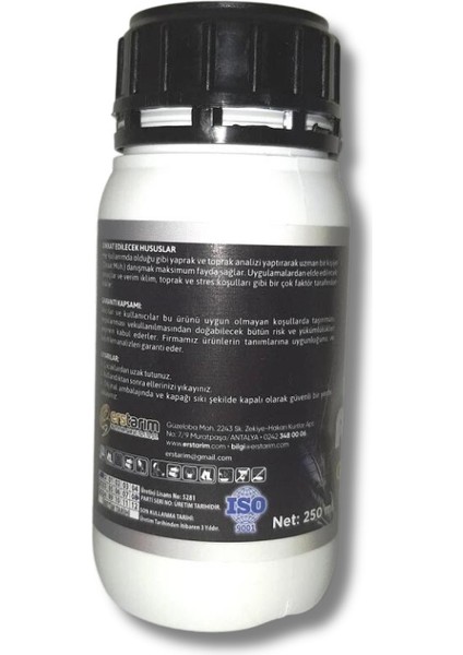 Gusgouwar Bağ Bahçe Çatı Balkonda Kuş ve Arı Kovucu Uzaklaştırıcı Gübre 250 ml