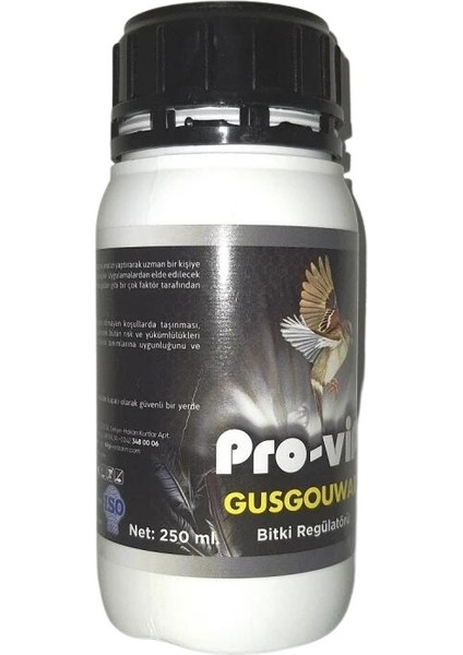 Gusgouwar Bağ Bahçe Çatı Balkonda Kuş ve Arı Kovucu Uzaklaştırıcı Gübre 250 ml