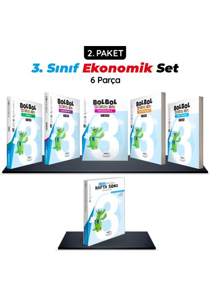 3. Sınıf Süper Ekonomik Set – 6 Parça
