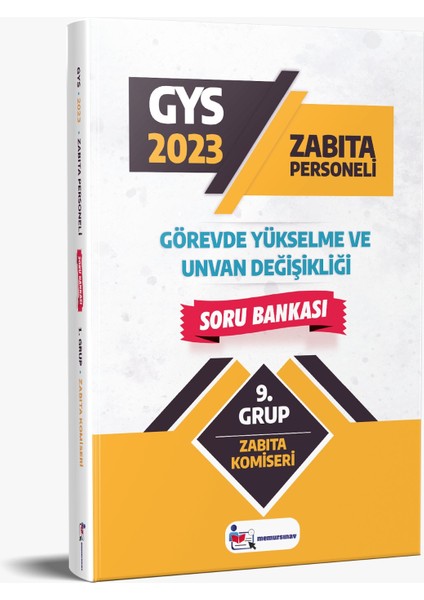 2023 Yerel Yönetimler (Zabıta Komiseri) 9. Grup 2'li Set