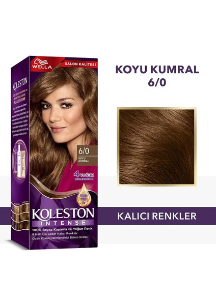 Çankaya Giyim Koleston Intense Saç Boyası 6/0 Koyu Kumral - Salon Kalitesi