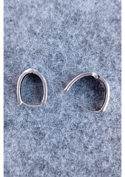 Kavisli Şekilli Kadın Küpe Çift Adet Gümüş Kaplama El Yapımı Kadın Küpe indirimleri