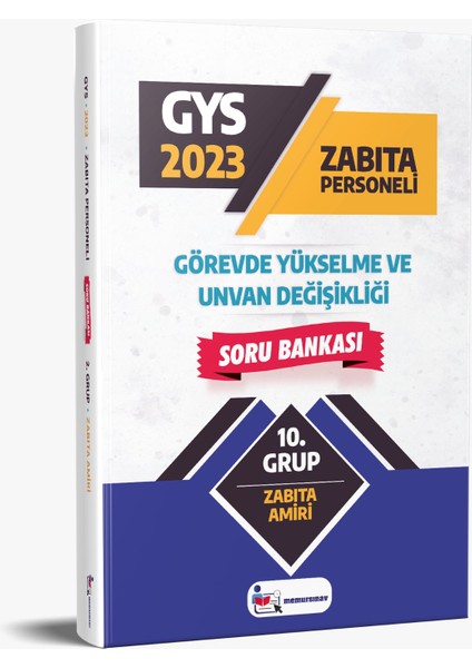 2023 Yerel Yönetimler (Zabıta Amiri) 10. Grup 2'li Set