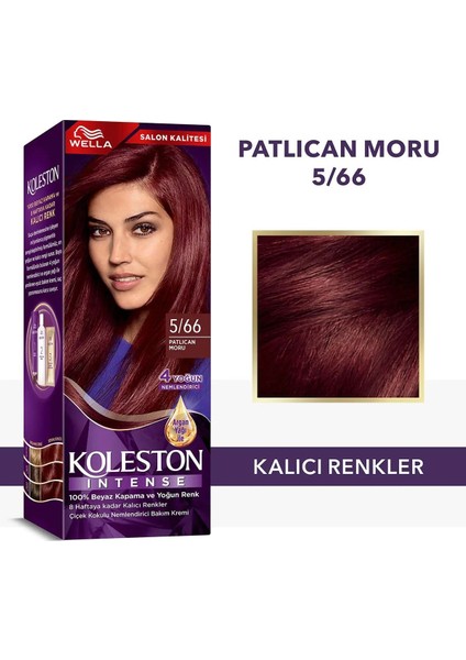 Çankaya Giyim Koleston Intense Saç Boyası 5/66 Patlıcan Moru - Salon Kalitesi