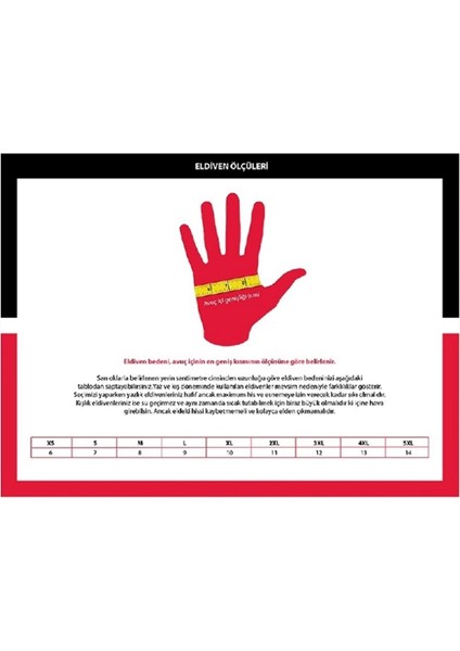 Lava H2O Eldiven Siyah L