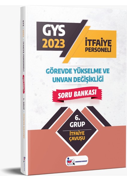 2023 Yerel Yönetimler (Itfaiye Çavuşu) 6. Grup 2'li Set