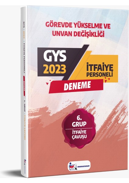 2023 Yerel Yönetimler (Itfaiye Çavuşu) 6. Grup 2'li Set